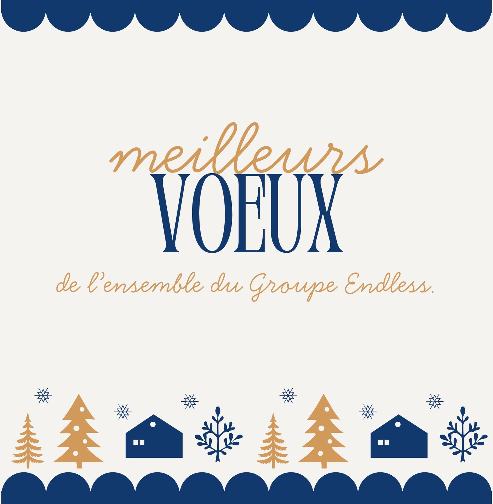 Carte de voeux face