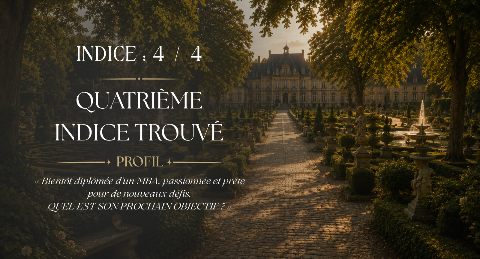 Quatrième Indice - Profil